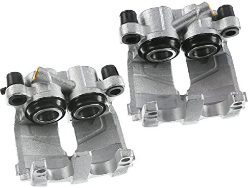 Frankberg 2x Bremssattel Bremszange Vorne Aluminiumguss Kompatibel mit E-Klasse W211 E280-E500 M-Klasse W164 ML 280-500 R-Klasse V251 W251 R280-R500 Replace# 1644202483