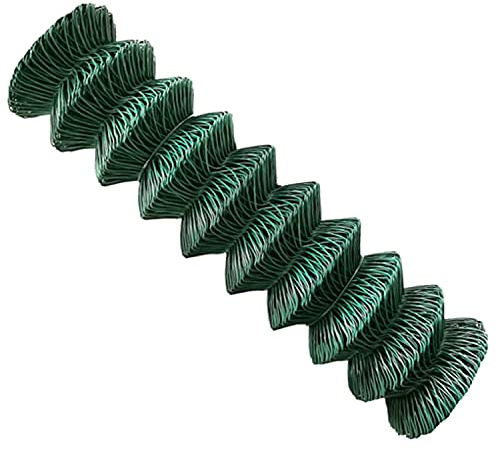 V2Aox Maschendrahtzaun 100 cm Höhe 15 m Länge Maschendraht Gartenzaun Zaun Draht Drahtgitter Drahtzaun Rolle Hasendraht Hühnerzaun Gitter Fence Garten Grün