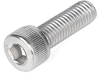 Kant All Schraubengewinde Hexagon Maschinenschraube, 304 Edelstahl, M16 * 75mm (1pcs)