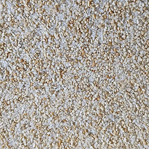20kg Buntsteinputz Mosaikputz 1-2mm Beige/Weiß Innenbereich - Außenbereich
