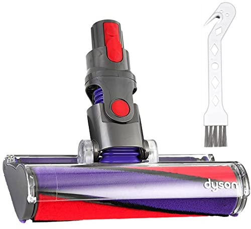 SPARES2GO Soft Roller Head compatible with Dyson V10 V11 SV12 SV14 Vacuum Floor Brush Tool