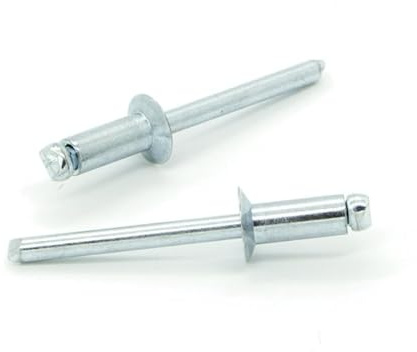 IERO - Rivetti a strappo IERO Acciaio/Acciaio Testa Svasata 4.8x16.0mm ISO15980 - Box da 500 pezzi