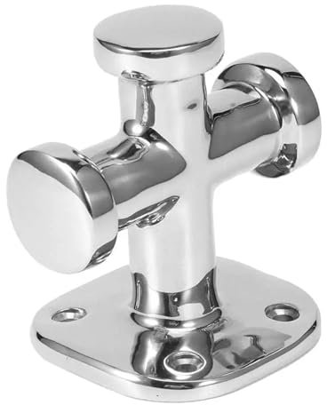 GOPEO for Bootsdeck-Hardware: Einzelkreuzpoller, Festmacherklampe – Edelstahl 316 (62 X 63 X 83 Mm)