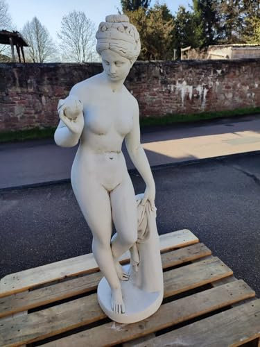 XXL Premium Statue Venus Stein 120cm hoch Garten Deko Figur Steinfigur
