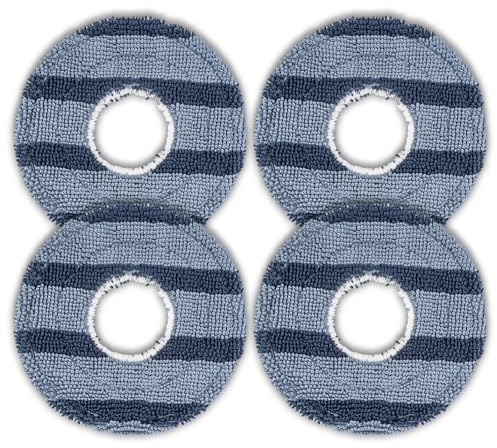 (4 Pack) C20 Omni Mop Pads Compatible with Eufy C20 Omni Robot Vacuum Cleaner, Washable Mop Cloth Accessories Kit, C20 Omni Mop Pad Refill, Replacement Parts