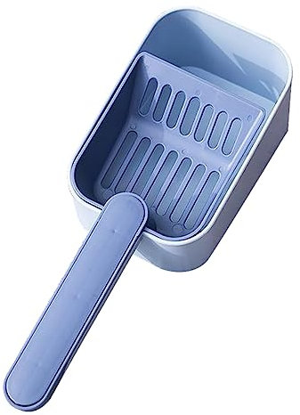 ibasenice 1stücke Cat Litter Scoop Tragbare Katzenstreuschaufel Hochwertigem Leichtes Design Für Müheloses Reinigen Für Katzentoiletten Blau