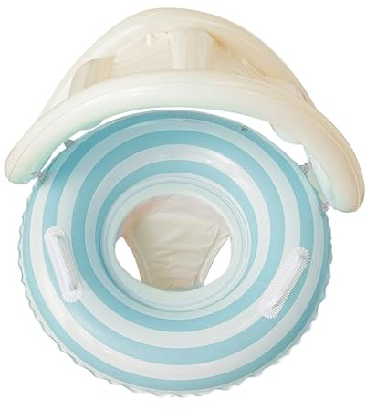 Baby Schwimmreifen Mit Sonnendach, Aufblasbarer Schwimmsitz Für Kleinkinder, Sonnenschutz-Lollipop Baby-Schwimmreifen Für Wasseraktivitäten Am See Pool Und Im Urlaub