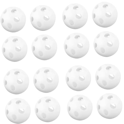 CIYODO 80 Stück Weiße Rasselkugeln Kunststoff Rassel-noise Maker Inserts für Babyspielzeug DIY Kuscheltier Ersatz zum Einnähen Neugeborene Sensorische Stimulation