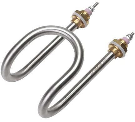 Calentador De Agua Eléctrico De Resistencia Tubular De Inmersión De 220 V Y 2000 W For Calderas, Destiladores Y Líquidos Calefactores USU304