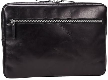 LEONHARD HEYDEN Laptop Sleeve mit Laptopfach Cambridge Zipped Laptop Case Black schwarz