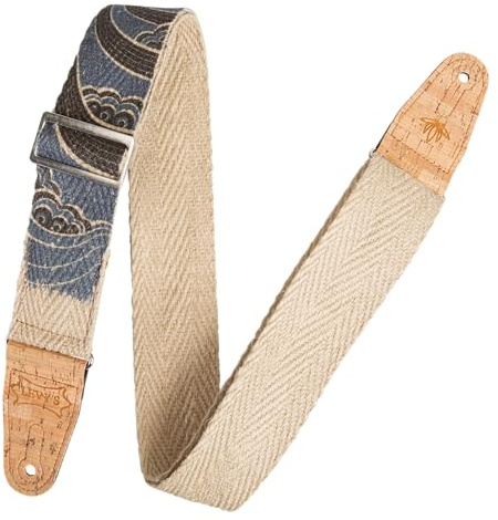 Levy's Leathers Vegan Hemp Series Gitarrengurt aus Hanf