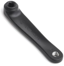 Bafang Manivelle Bras 170mm Vélo électrique Manivelle en métal Pédaliers à entraînement Moyen Pièces et Accessoires de vélos électriques BBS01 BBS02 BBSHD Kit (La Droite)