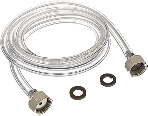 TAPCRAFT Beer Line with Connectors on Both Ends, 5-Feet Jockey Box Jumper - Clear