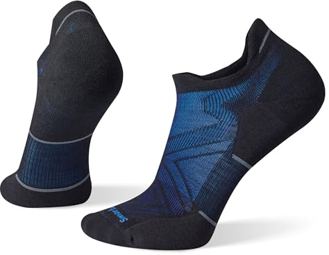 Smartwool Men's Run Targeted Cushion Low Ankle Socks - Black - X-Large