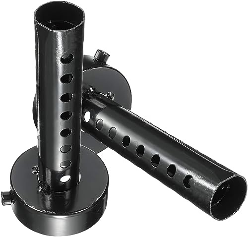 Baceyong 2 x 48mm db killer endschalldämpfer Universell passender Auspuffschalldämpfer für die meisten Motorräder mit 48-mm-Auspuffendrohren