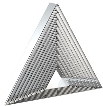 WJSYSHOP Triangle Cookie Cutters 10-Pc Set – Triangle