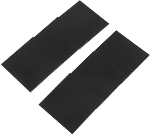 JECOMPRIS 30stücke Acrylplatte Schwarz Acrylplatte Zum Basteln Für Handwerk Und Malerei Bastelbedarf Für Projekte