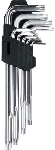 Llaves Allen Juego de Llaves hexagonales tipo L, destornillador DoubleEnd, llave Allen, bola plana hexagonal, Torx, cabeza de estrella, herramienta manual de llave inglesa, 9 Uds. Para Bicicleta Motoc