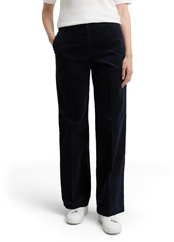 Tom Tailor Dam TTLEA Wide Leg Cordbyxor 1048369, 11019 – Lunar Eclipse, 32W / 30L