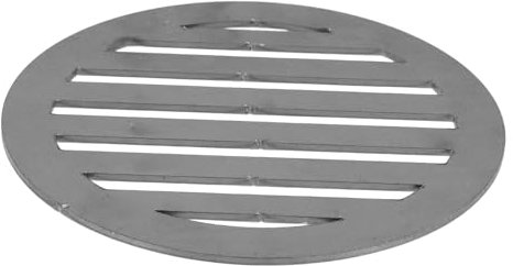 ifundom Gusseisen Feuerrost Ersatzteil Für Grill Und Kamin Robust Hitzebeständig Optimierte Luftzirkulation Für Effiziente Holzkohleverbrennung Einfache Reinigung Für Camping Und BBQ
