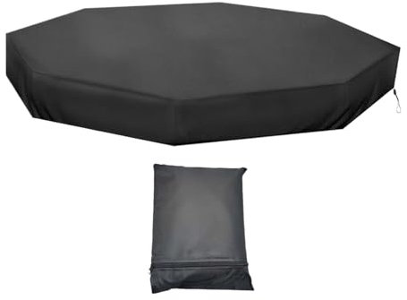 Outdoor Sandbox Octagon 84x78x9 Inch Waterproof Protective Sandbox Cover With Drawstring Closure Children's Outdoor Large Sandbox TableSandpit Cover Waterproof Sunscreen 210D Oxford Cloth Octagonal