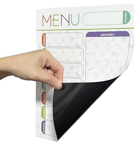Magnetischer Planer, Tägliche Aufgaben, Wochenplaner & Organizer Für Die Küche, Einkaufsliste & Wochenplan Zur Organisieren Von Haushalt, Arbeit Und Küchenmanagement