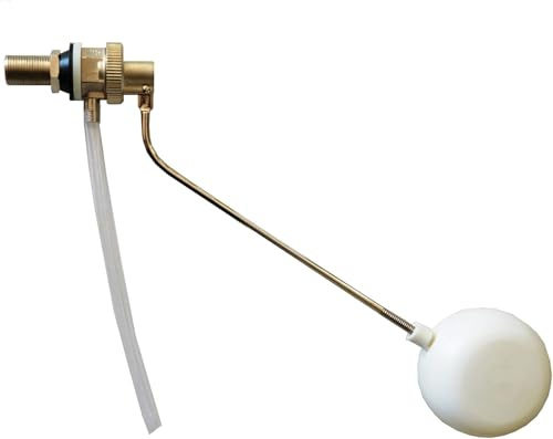 Ricambio Cassetta WC Universale | Galleggiante Tipo Catis Silenzioso + Batteria Scarico per Cassetta Alta in Ceramica | Facile Installazione (Galleggiante Tipo Catis)