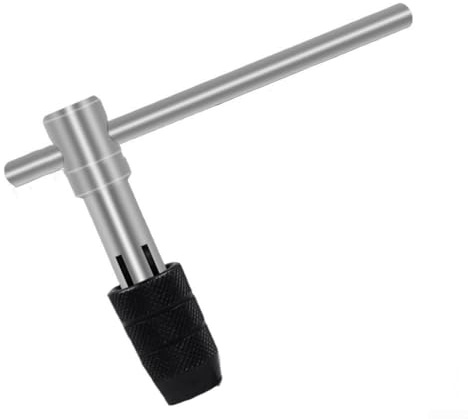 Eawfgtuw Chiave a cricchetto regolabile versatile con manico a T, strumento manuale in lega di acciaio per M3-8/M6-12/M3-12/M6-20, design compatto per una facile conservazione (morsetto M3-8)