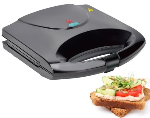 Sandwichera Eléctrica - Placas Eléctricas De Cocción Antiadherentes De Doble Cara Y Calentamiento Rápido - Prensa De Queso Para Desayunos | Para Mini Goffres Tortillas Tostadas Francesas