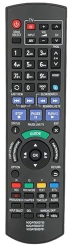 1pc for N2QAYB000755 Registratore di dischi Blu-Ray con telecomando ricambio, for registratore DMR-PWT520GL