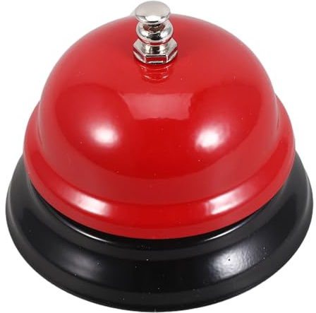 KJHBV Campanello di Servizio Manuale per Chiamata e in Metallo Chiaro e Struttura Robusta Campanello da Tavolo per Cucina e Reception