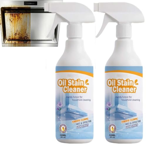 All Purpose Kitchen Oil Stain Cleaner, Specialty Kitchen Degreaser Cleaner, Kitc/hen Oven Cleaner Spray Degreaser For Stove Top,Kitch/en Heavy Oil Cleaner Spray,Surface Oil Stain Cleaner Spray (2pcs)