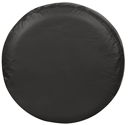 Explore Land 26-27.75 inch Spare Tire Cover Fit Trailer, RV, SUV, Truck, Tough Tire Wheel Soft Cover, Black