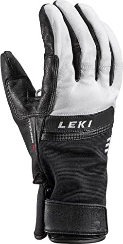 LEKI Unisex für Erwachsene, Farbe Bianco/Nero, 1