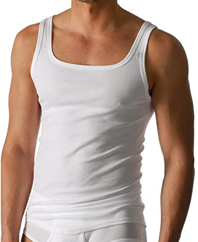 Mey - Noblesse - Athletic-Shirt - Unterhemd - 2er Pack (5 Weiß)