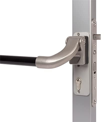LOCINOX Drückerstange für Einsteckschlösser PUSHBAR-H-1400 | Kompatibel zu H-Metal, H-Wood und Sixtylock