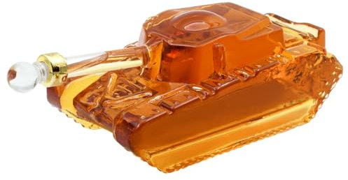 BSDLZCH Tank Whiskey Shaker, Men's Gift Unique Personalized Gift for Husband & Father, Ideal for Quality Drinking ExperienceHome Decor-33oz/1000ml (Tank)