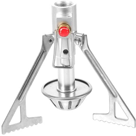 Parliky 2pcs Picnic Stove Camping Gas Cooker Portable Mini Water Boil in Steel Safety