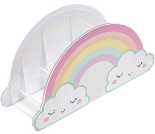 Muteitt Schreibtisch-stifthalter, Regenbogen-stiftehalter, Schreibtisch-Organizer Für Bürobedarf, Make-up-Pinsel, Klassenzimmer-Organisation, Schreibwaren-Organizer
