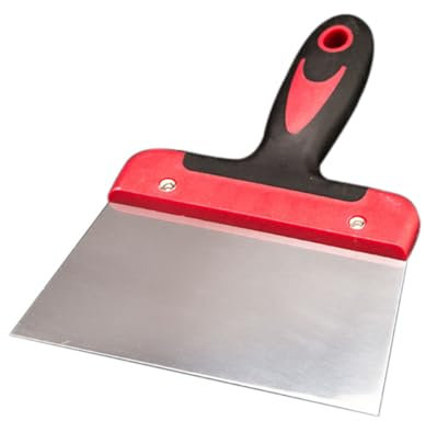 L,Yiustldd Raspador De Papel Tapiz, Espátula Para Yeso Con Mango Ergonómico De Goma, Raspador Para Paneles De Yeso, Removedor De Madera, Raspador De Papel Tapiz, Herramienta Para Pintar