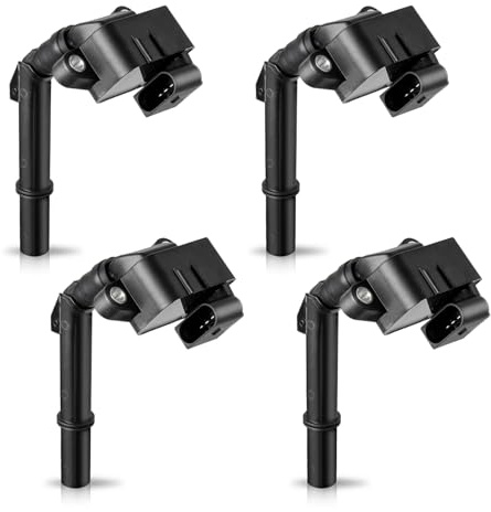 ENA Ignition Coil Pack UF887 Compatible with Mercedes-Benz A220 A35 AMG C300 CLA250 E350 GLA250 GLA35 GLB250 GLB35 GLC300 GLE350 2019-2023 2.0L L4 Coils Set of 4 Replacement for 2649060200 GN11053