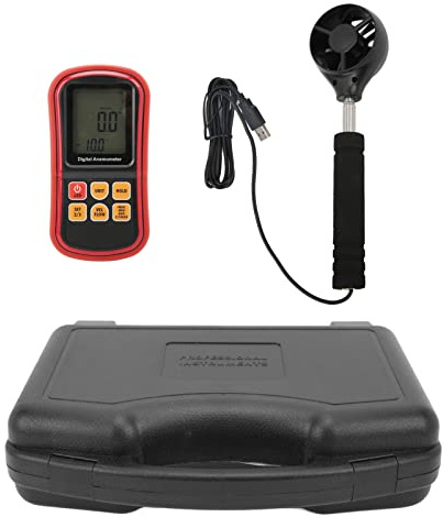 Testeur De Vitesse Du Vent Numérique Portable, Anémomètre Digital Précis - Affichage LCD Grand Écran, Mesure Rapide, Idéal Pour Navigation, Pêche, Randonnée