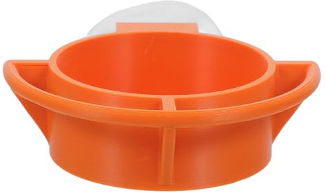 CVUTOVO Mangeoire à oiseaux pour fenêtre avec ventouses : boîte transparente – Bol amovible – Gamelle pour observation des oiseaux pour balcon et murs en carrelage