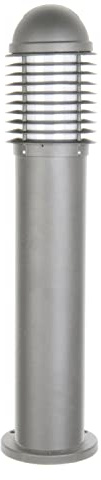 DOPO LIGHTING- wegeleuchten außen SIROCO - pollerleuchte außen E27 - gartenlampen für draußen IP44 (H.65cm) gartenlampe zur Beleuchtung von Wegen und Gärten - gartenlampen für draußen strom