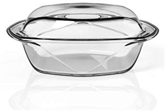 Vetri delle Venezie Lot de 2 Plats en Verre pour Four Moyen