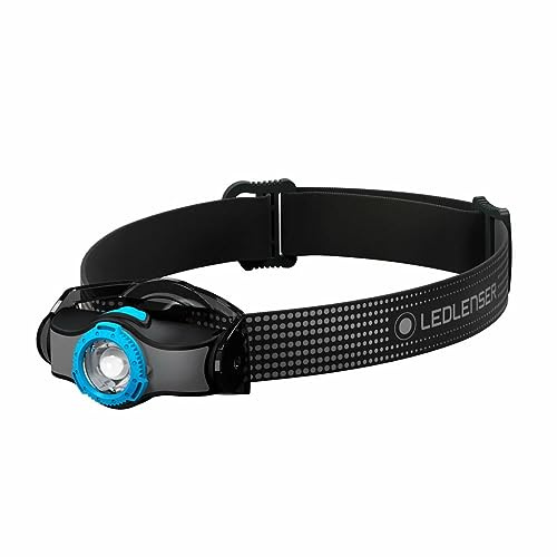 Ledlenser MH3 Outdoor Stirnlampe LED, 200 Lumen, fokussierbar, Leuchtweite 130m, Leuchtdauer bis 35h, Metallclip, inkl. Batterie, Kopflampe