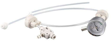 Estink DIY CO2 Diffusor för Akvarium, CO2-system för Växter, med Luftflödeskontrollventil, Akvarietillbehör