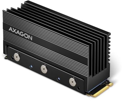 AXAGON CLR-M2XL passiv - M.2 SSD, 2280 - Aluminium-Heatspreader mit Kühlrippen