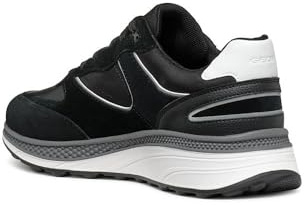 Geox Sneaker da Uomo U Spherica Actif X1, Nero, 45 EU