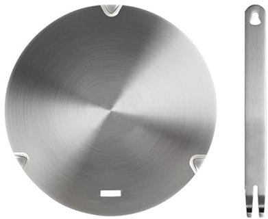 Kitchen Essential Plaque de transfert thermique en acier inoxydable pour plaques à induction et électriques